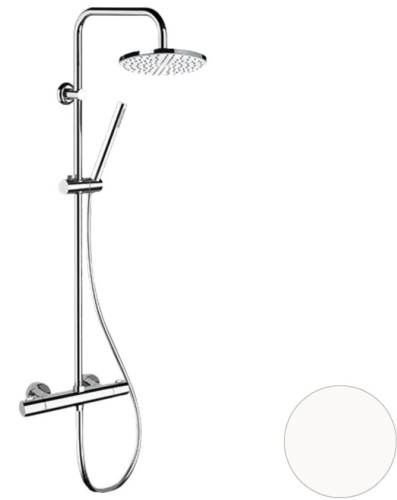 Душевая система Remer EQ32X7MMM20BO, белый матовый