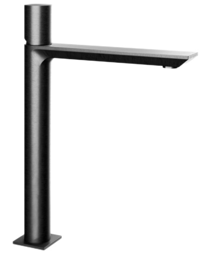 Смеситель для раковины Remer Edge EG512LXLCFP, черный брашированный хром