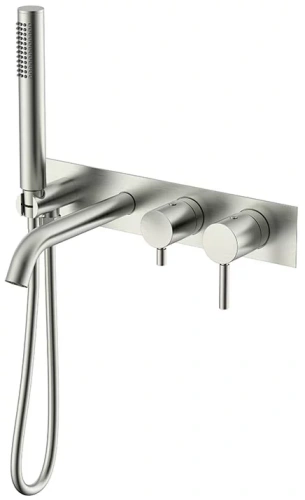 Смеситель для ванны Nemo Round NM-2353BN brush nickel