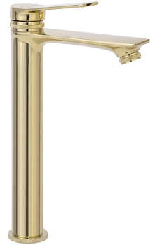 Смеситель для умывальника Rea Viral Gold B2023