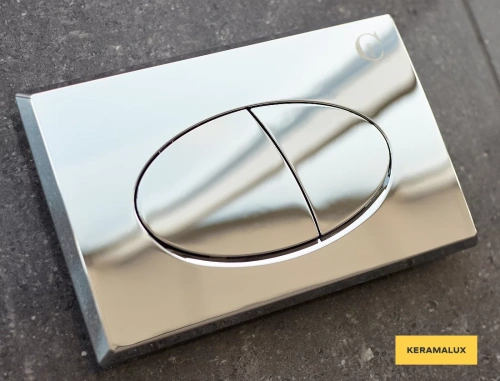 Кнопка смыва CeramaLux NC-015 хром