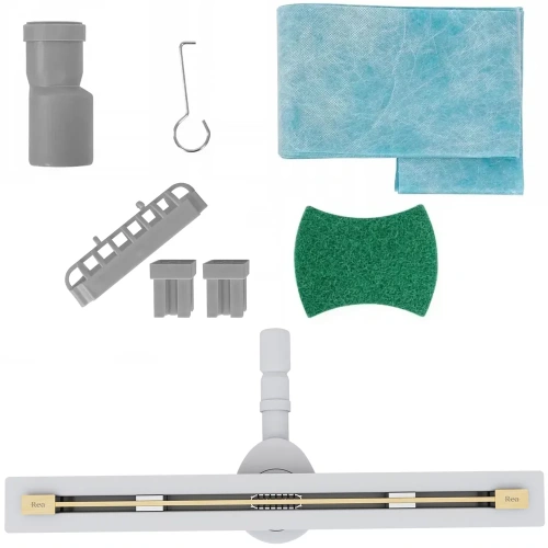 Душевой трап Rea Neo Ultra Slim Pro gold matt 800 G9805