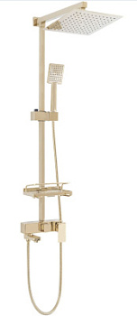 Душевая система Rea Jack Gold P7008