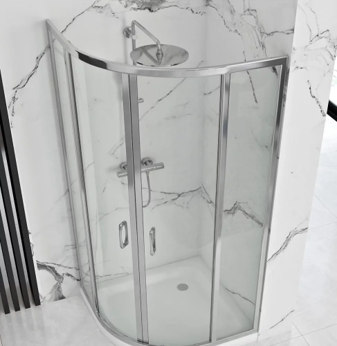 Душевой уголок Rea Look Chrome 90x90 K7905