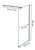 Душевая стенка Rea AERO 100x195 K7551