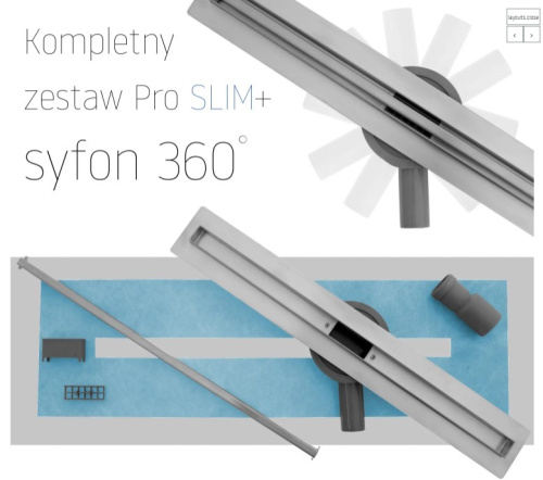 Трап для душа Rea Neo Slim Pro 700 G8401