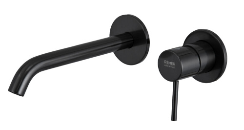 Смеситель для раковины Remer X Style X15PLCFP, чёрный брашированный хром