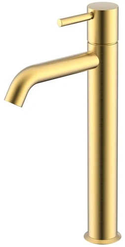 Смеситель для раковины Nemo Round NM-2312BG brush gold