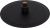 Верхний душ с шарнирным соединением 25 см Remer 357UFM25NOX, черный матовый