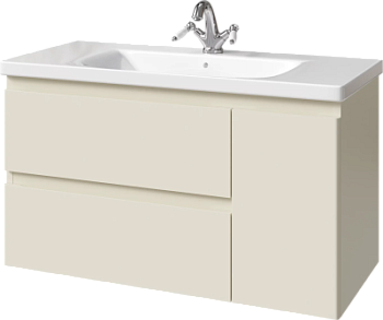 Тумба подвесная Caprigo Forte 100 36115R-SF046