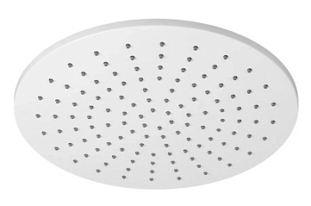 Верхний душ с шарнирным соединением 20 см Remer 359MM20BOX, белый матовый