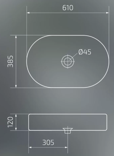Умывальник Gid D1479