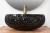 Умывальник Rea Ice black U6660