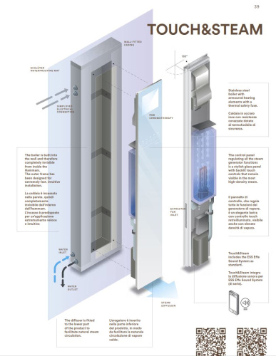 Встраиваемая часть для Touch&Steam Effe CH90000110