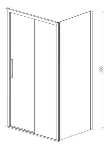 Душевой уголок Vincea Soft VSR-3SO1015CL