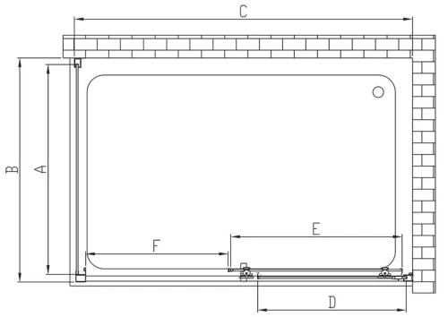 Душевой уголок Vincea Alpha VSR-3AL8014CLG