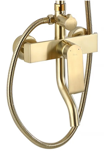 Душевая система Rea Hass gold matt B9972
