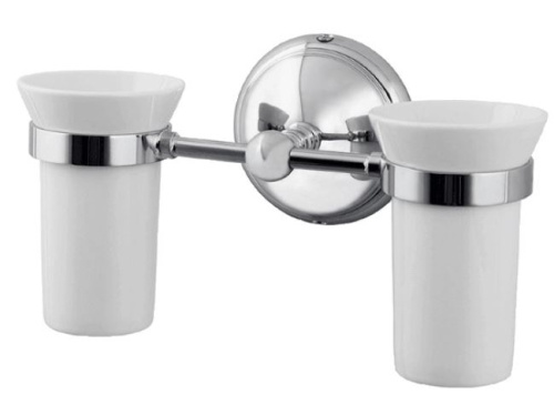 Подстаканник двойной Caprigo 7012B-crm