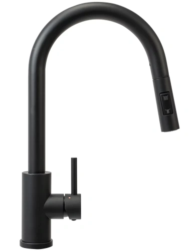 Смеситель для мойки Rea Fresh black matt B9147