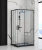 Душевой уголок Rea Punto Black 80x100 K4806 Душевой уголок Rea Punto Black 80x100 K4806
