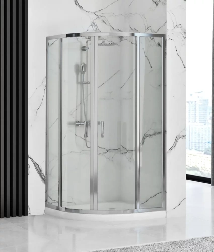 Душевой уголок Rea Look Chrome 90x90 K7905