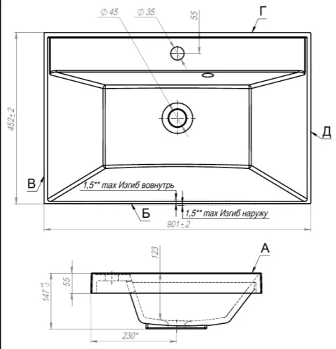 Тумба напольная Vela Фаворит массив 90Н (белый) TU67106