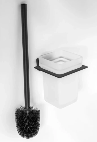 Ёршик настенный Rea Oste 07 black matt 80050