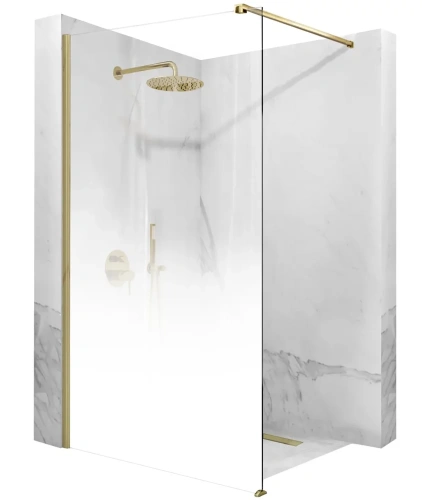 Душевая стенка Rea Aero Ombre white 110x195 K2465