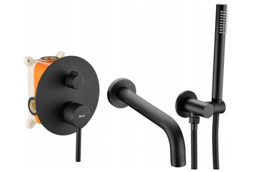 Смеситель для ванны Rea Lungo Black P6300