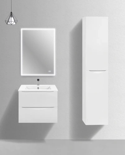 Тумба подвесная Vincea Mia Slim 600 G.White VMC-2MC600S1GW