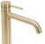 Смеситель для умывальника Rea Lungis gold matt B6101