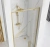 Душевая дверь Rea Rapid Swing 100 gold matt K2503