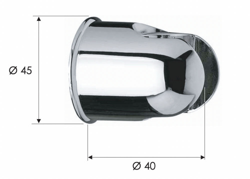Держатель ручного душа Remer 339SODO, золото глянцевое
