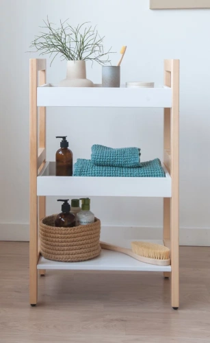 Стеллаж контейнеры Vela дерево KR5007