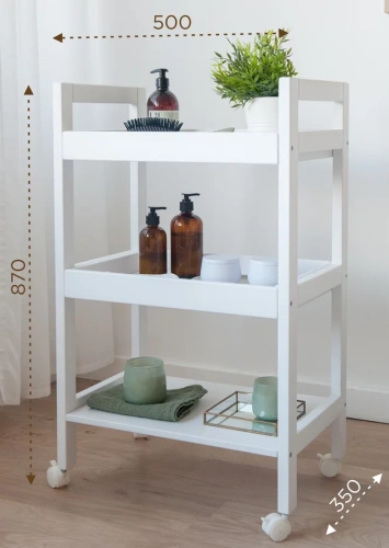 Стеллаж контейнеры Vela белый KR5006