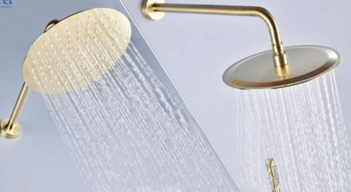 Душевая система Rea Lungo Gold P4110