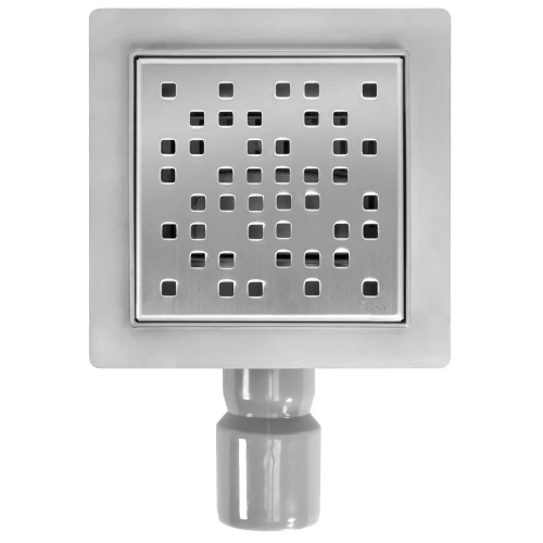 Трап для душа Rea DOTS 150x150 nikiel matt G6203