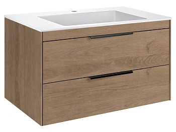 Тумба подвесная Vincea Chiara 2D 800 N.Oak VMC-2C2800NO