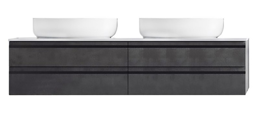 Тумба подвесная Kolpa-san Alexis OA 150 Dark concrete 547260
