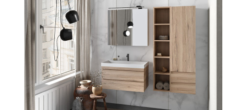 Зеркальный шкаф Kolpa-san Naomi TON 70 Natural wood 546750