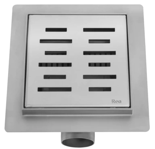 Трап для душа Rea Line 150x150 nikiel matt G6205
