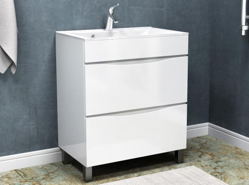 Тумба напольная Vela Бриз 75Н под Milen TU27053