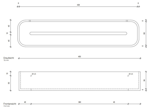 Душевой контейнер Decor Walther Stone DCT45 0973965
