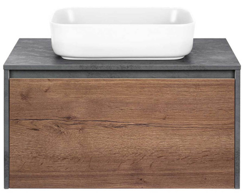 Тумба подвесная Vincea Mesa 800 T.Oak + Beton VMC-2MS800TB