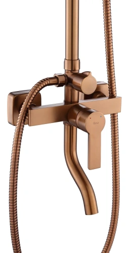 Душевая система Rea Argus copper brush P3001