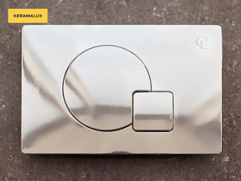 Кнопка смыва CeramaLux PC-015 хром