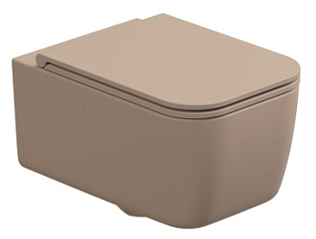 Унитаз подвесной GSG Ceramic Design Brio Cipria Matt BRWCSO032