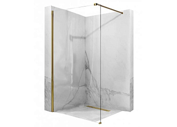 Душевая стенка Rea Aero Gold 120x195 K8443