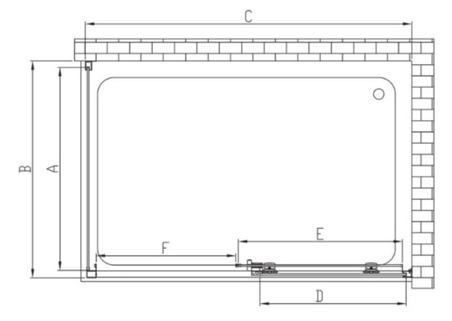 Душевой уголок Vincea Soft VSR-3SO9013CLB
