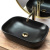 Умывальник Rea Belinda Black matt Slim U8470